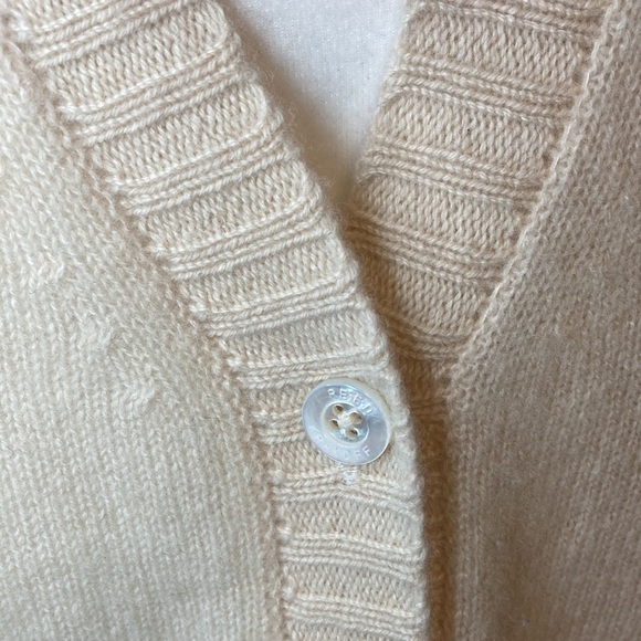 Reed Krakoff Cashmere Button Front Cardigan Sweater - Picture 4 of 16